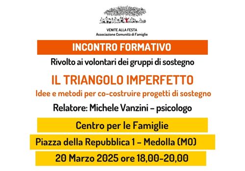 Incontro formativo: il triangolo imperfetto